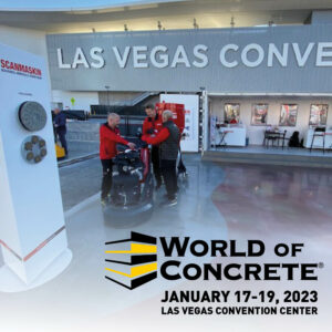 Scanmaskin at World of Concrete, 17-19 January 2023, Las Vegas